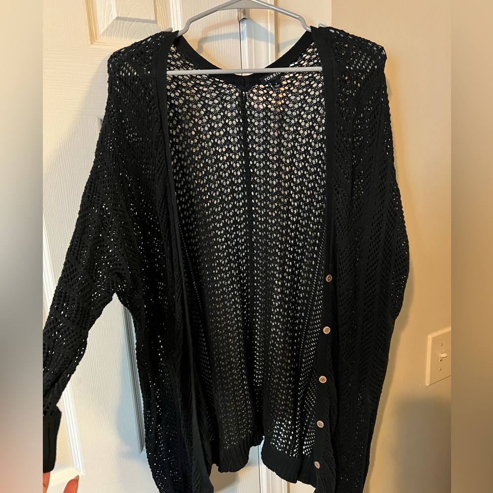 Black Torrid Cardigan